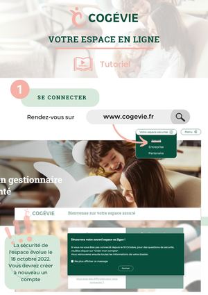 TUTORIEL COGEVIE_Connexion espace assuré