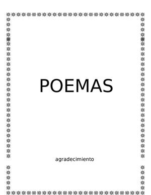 POEMAS