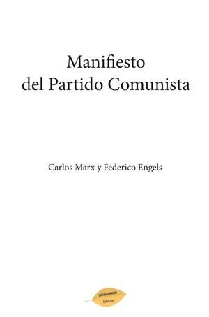 Manifiesto Comunista