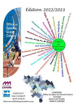 Guide Cahors Sport 2022