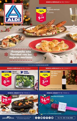 Aldi Catalogo 14diciembre 20diciembre2022 Peninsula