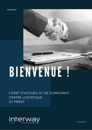 Livret D'accueil Centre Logistique