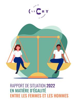 Rapport Egalité Femmes Hommes 2022 à Clichy