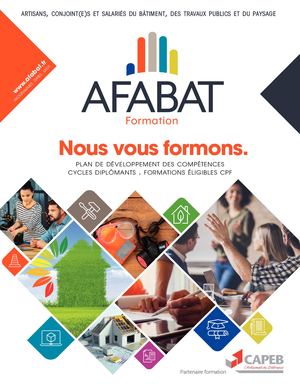 AFABAT Catalogue de formations 2023