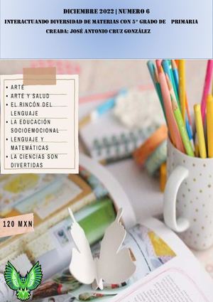 Revista Para Niños De Primaria 5° Grado