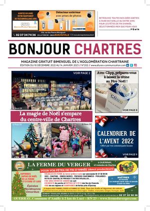 bonjour Chartres 202 edition decembre 2022