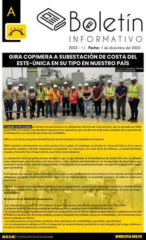 BOLETIN INFORMATIVO SPIA VOL. 12