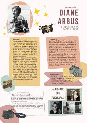 Diane Arbus Biografía