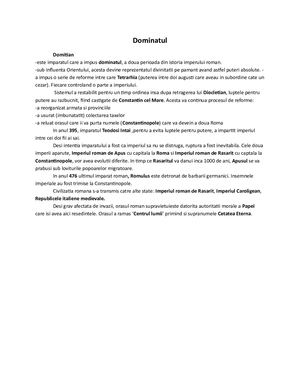 Dominatul