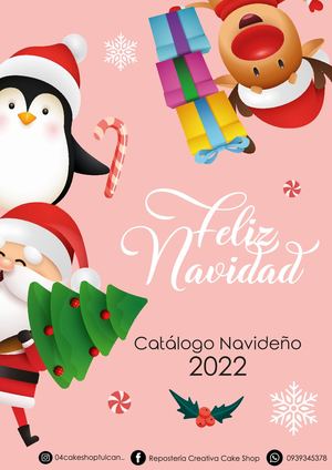 Catálogo Navideño 2022 Reposteria Creativa Cake Shop