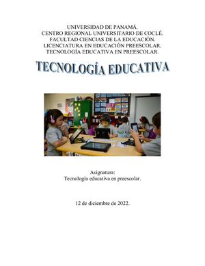 Tecnología Educativa