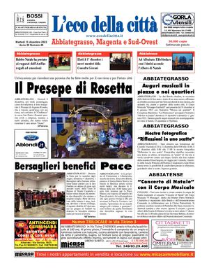 L'eco della città del 13 dicembre 2022