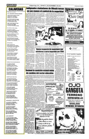 Calaveritas 2012 – Diario de Guerrero