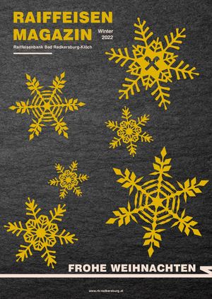 Kundenmagazin der Raiffeisenbank Bad Radkersburg-Klöch
