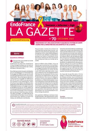 Gazette Endo 70 Novembre 2022