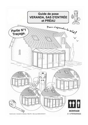 Guide de pose - Vérandas