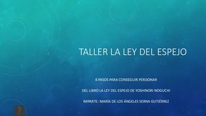 Taller La Ley Del Espejo