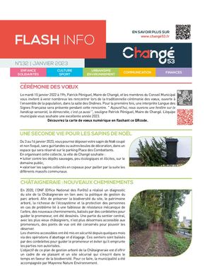 FLASH INFO JANVIER 2023