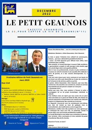 Petit Geaunois Décembre 2022