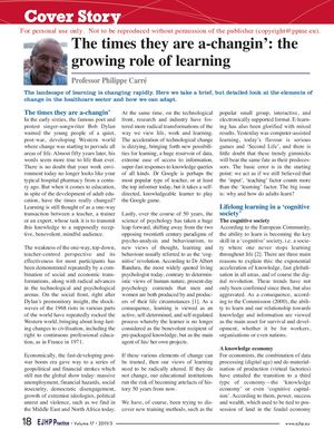 Growing Learning Pdf Calaméo - The growing role of learning