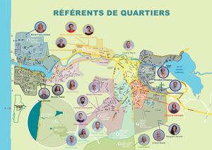 Carte référents de Quartier Mimizan