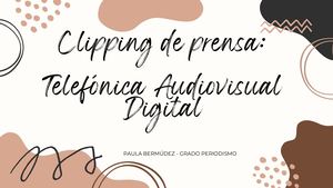 Clipping De Prensa Telefónica