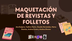 Maquetación De Revistas Y Folletos