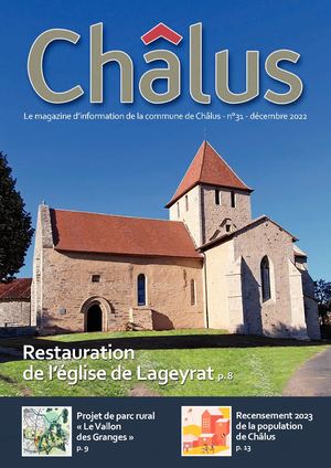 Bulletin municipal de Châlus n°31 - décembre 2022