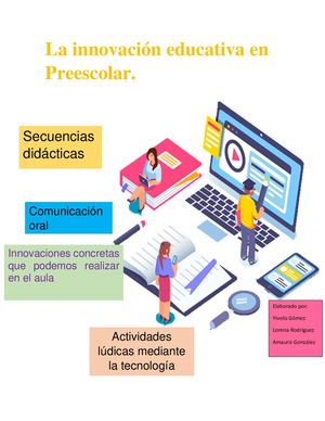 Revista De La Innovación Educativa En Preescolar