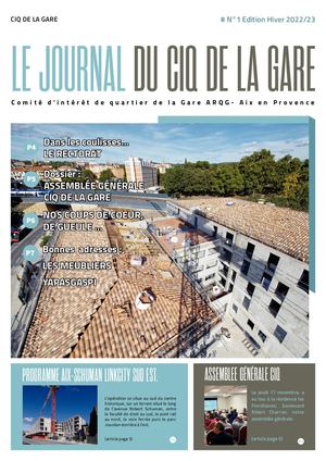 JOURNAL DU CIQ DE LA GARE D'AIX EN PROVENCE