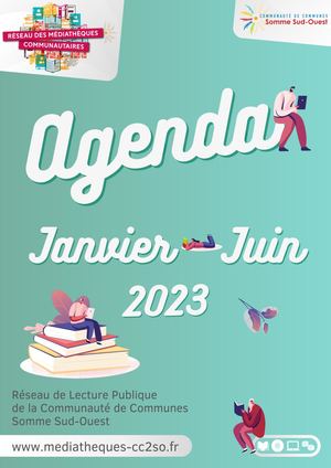 Agenda Réseau Médiathèque CC2SO Janv Juin 2023
