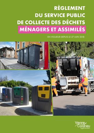 Règlement de collecte des déchets