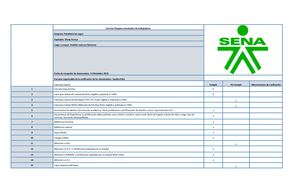Check List Diany Arroyo Completo