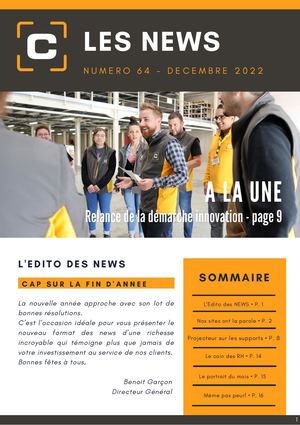 [C LES NEWS] Décembre 2022