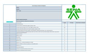 check list laura diaz