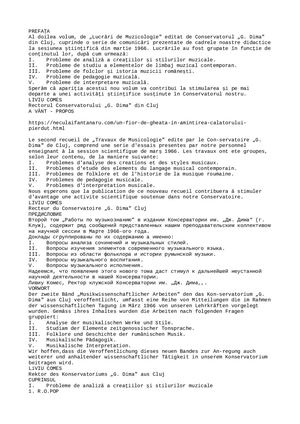 Lucrari De Muzicologie Vol 2