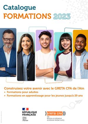 Catalogue Des Formations Greta Cfa De L'ain 2023