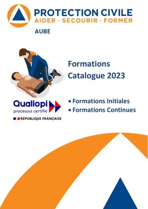 Catalogue des formations 2023