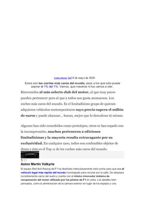 Coches más caros