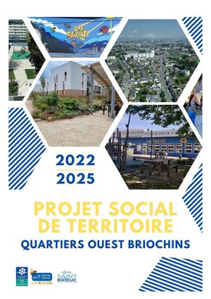 Projet Social De Territoire Ouest Briochin 2022 2025