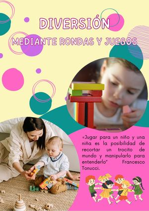 Diversión mediante rondas y juegos