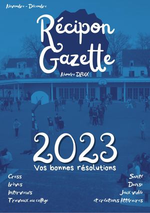 Récipon Gazette Novembre-Décembre