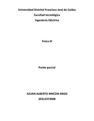 Punto Parcial Final Fisica 3