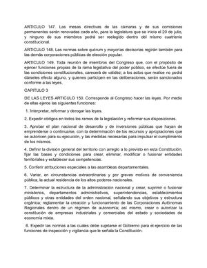 Artículos 147 al 161