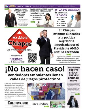 Mx Ahora Chiapas 16 Diciembre