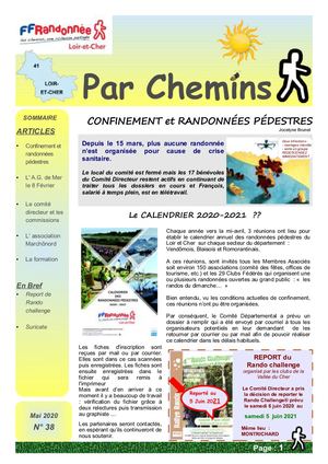 Par Chemins - N 38 - Mai 2020