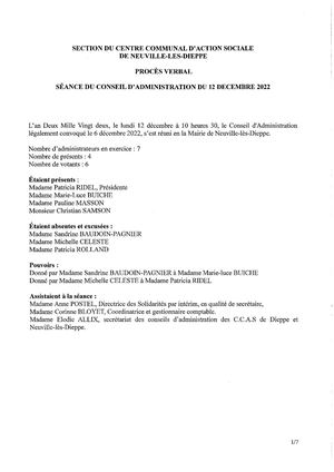 PROCES VERBAL SIGNE 12 DECEMBRE 2022