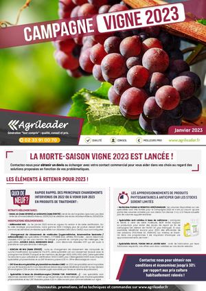 Catalogue Viticulteur Décembre 2022 !