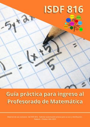 Guía Practica Ingreso a Prof. Matemáticas