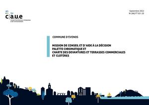 Evenos : Palette Chrom Charte Devanture